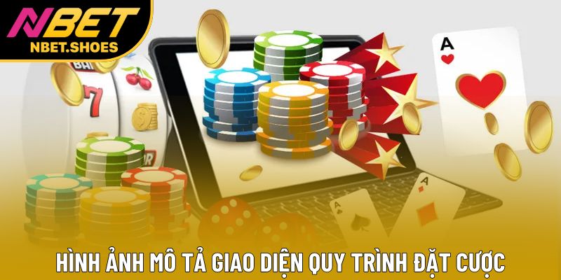 Hình ảnh mô tả giao diện quy trình đặt cược Hình ảnh mô tả giao diện quy trình đặt cược